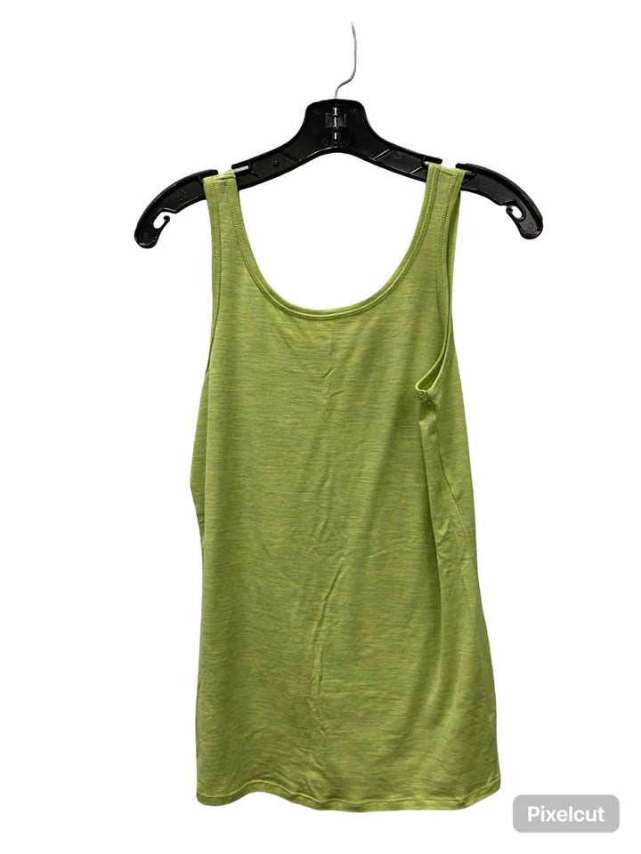 Woolx Size L Green Tank Top