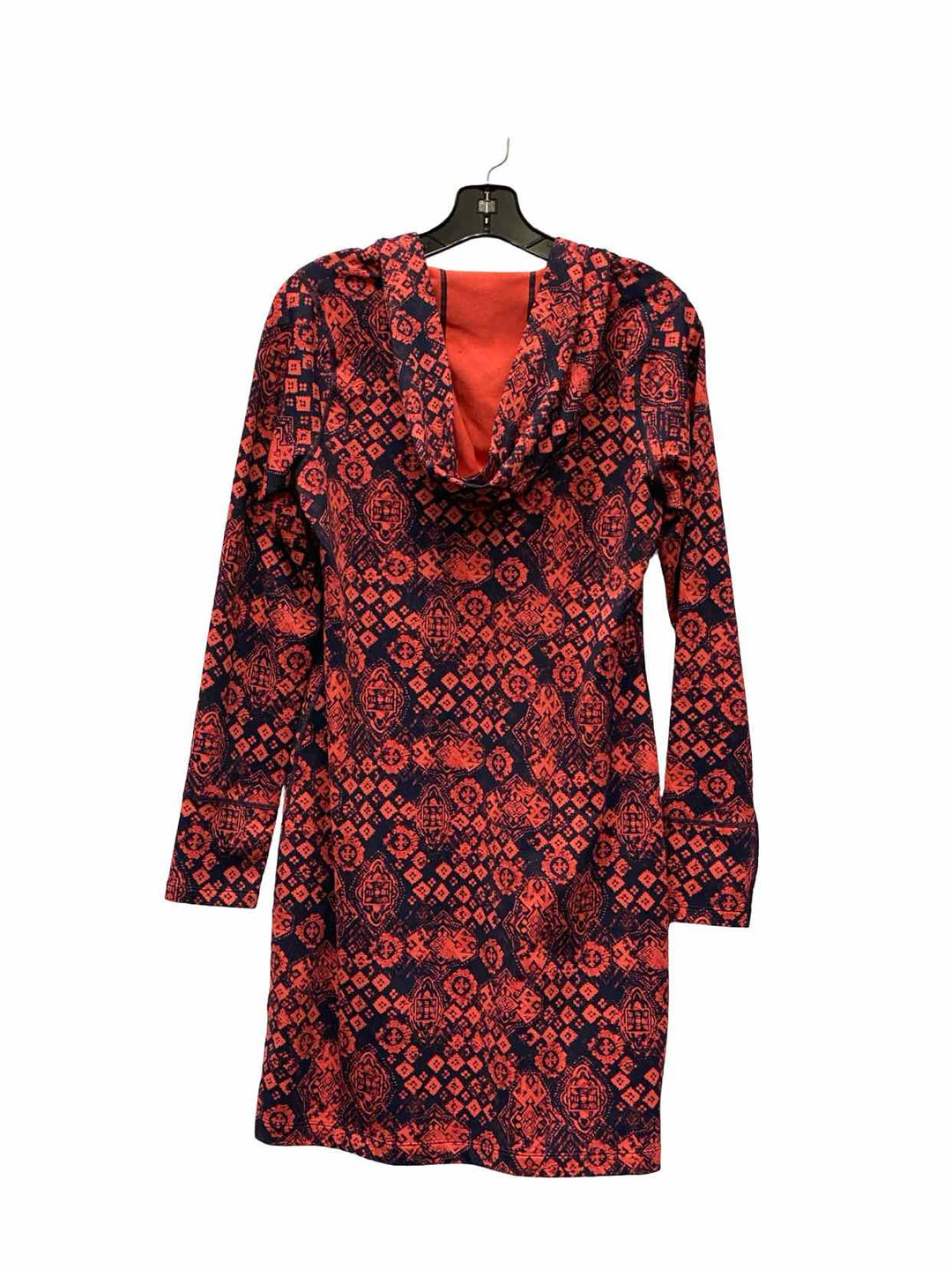 Title Nine Size S Red Blue Print Dress