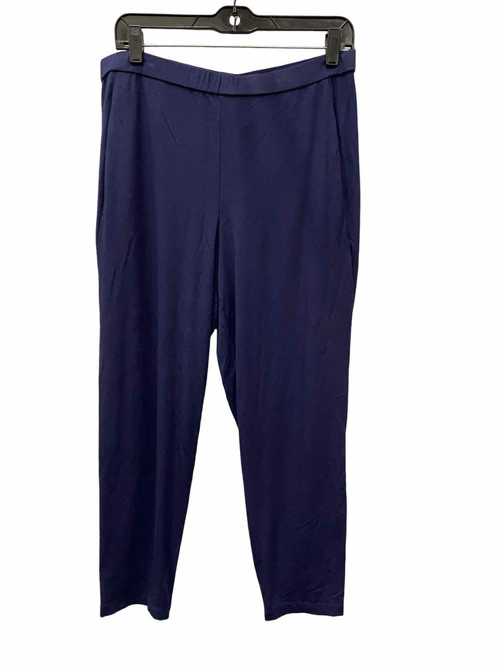 Eileen Fisher Size L Navy Pants