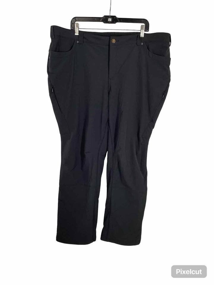 Duluth Trading Size 22 Black Athletic Pants