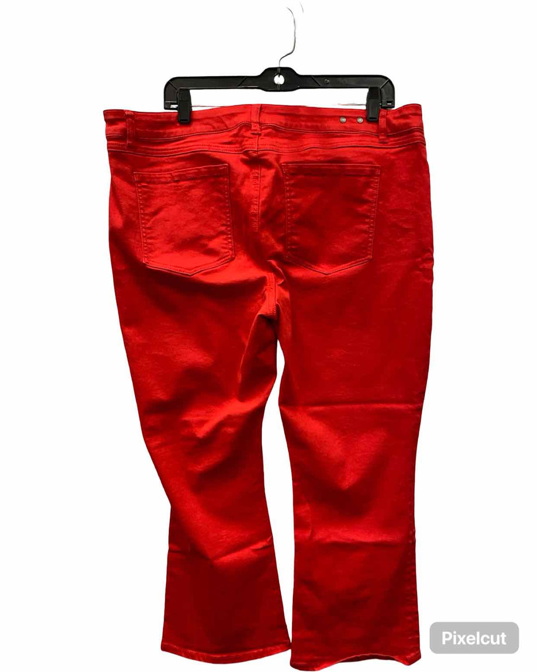Cabi Size 16 Red Crop Jeans