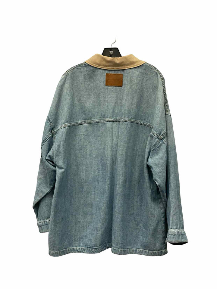 We the Free Size XL Light Blue Jacket (Outdoor)