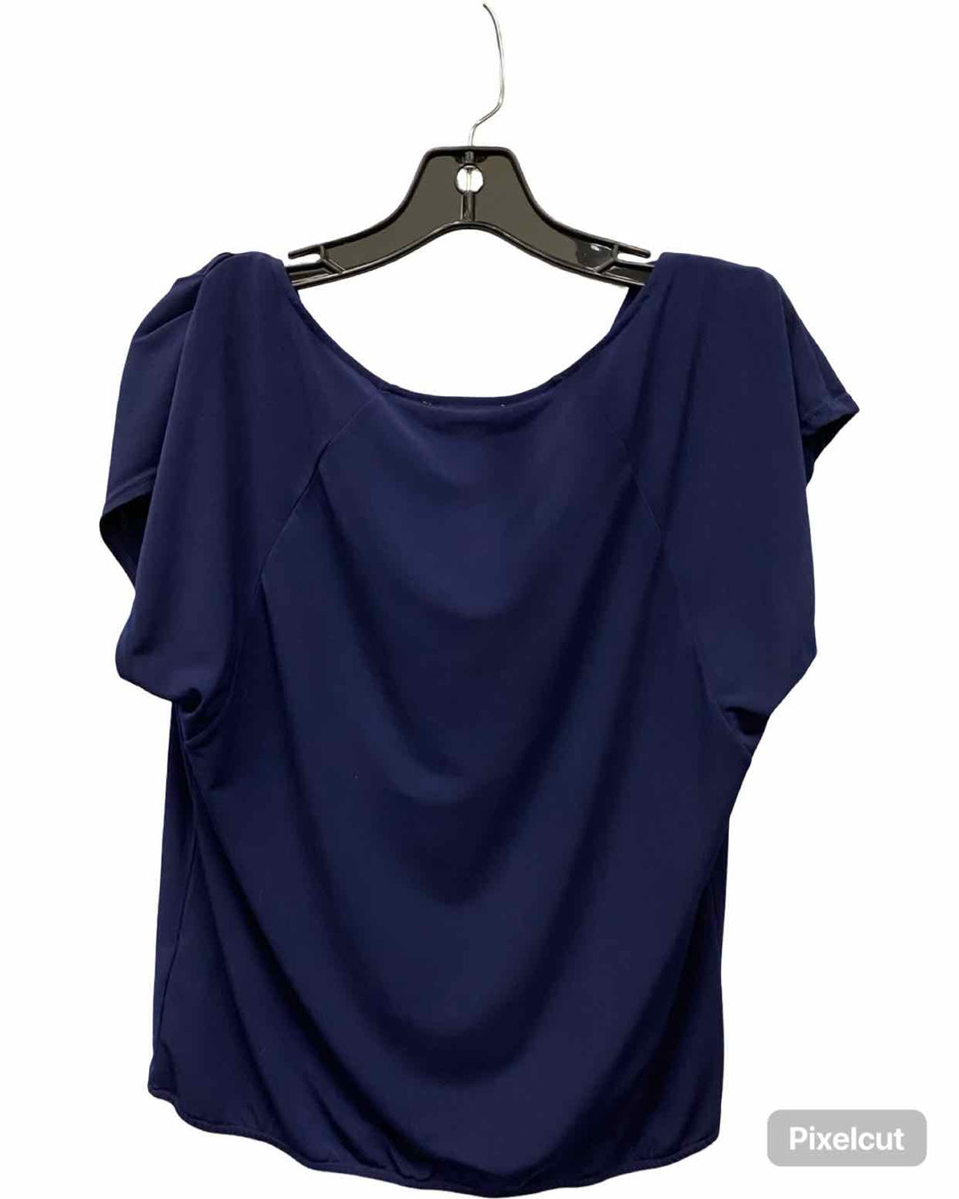 Laundry by Shelli Segal Size M Blue Short Sleeve Shirts