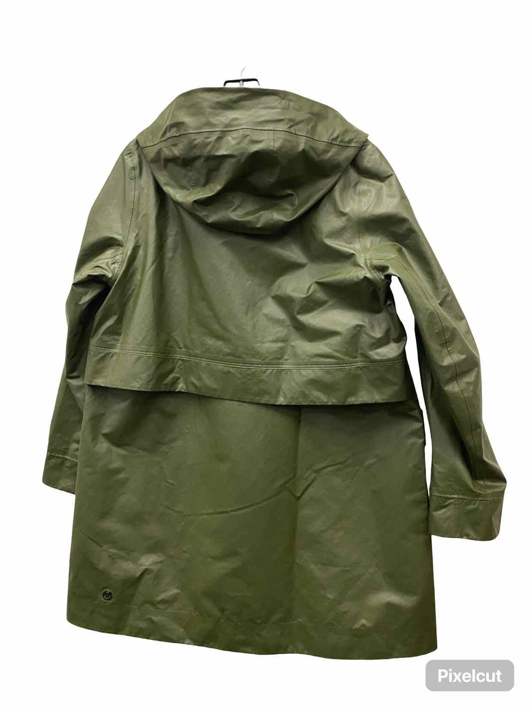 Lululemon Size 10 Green Drizzle Jacket Coat(Long)