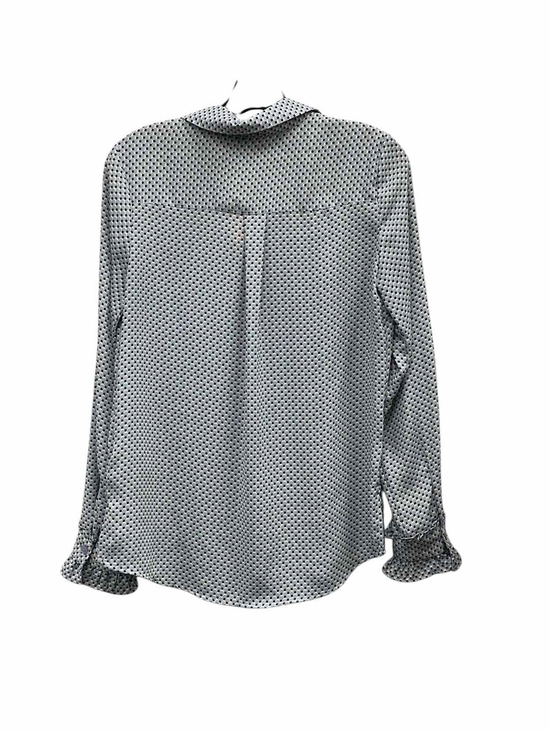 WHOWHATWEAR Size XS Blue Long Sleeve Shirts