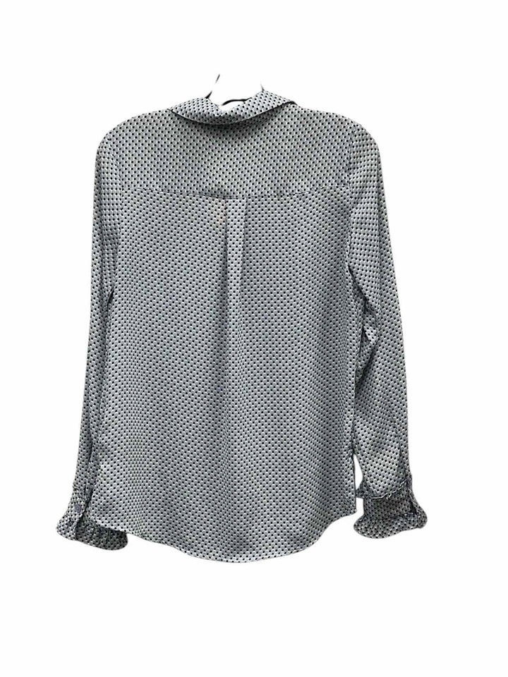 WHOWHATWEAR Size XS Blue Long Sleeve Shirts