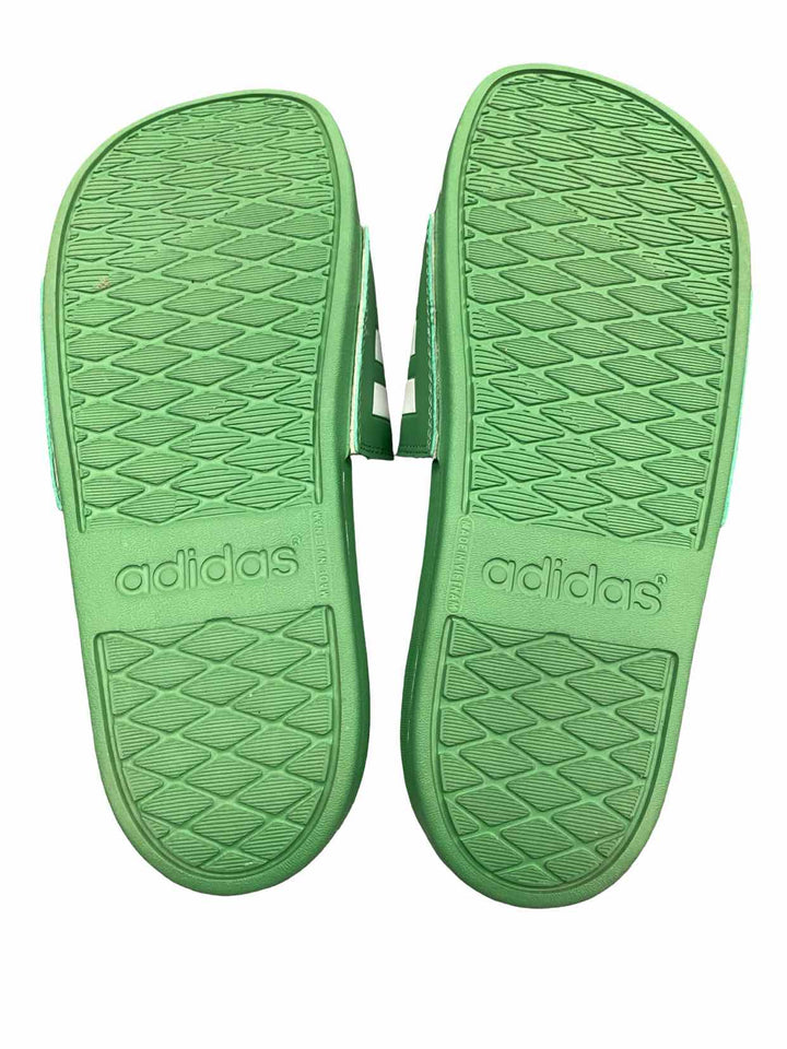 Adidas Shoe Size 10 Green Sandals