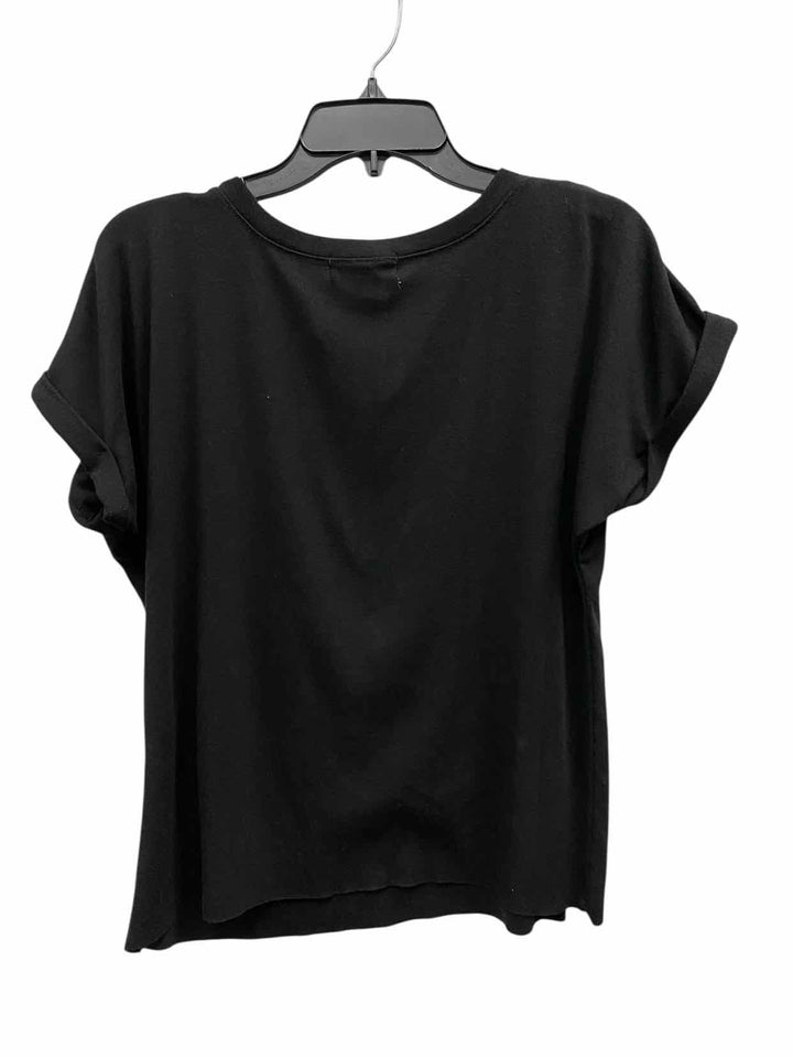 Treasure & Bond Size L Black Short Sleeve Shirts