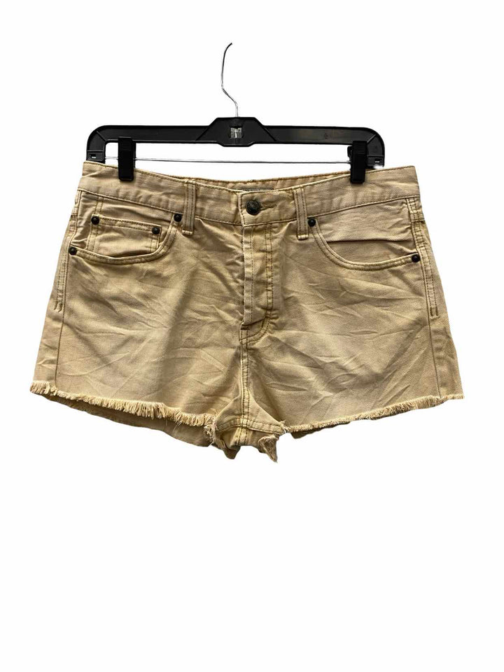 Free People Size 29 Light Brown 100% cotton Shorts