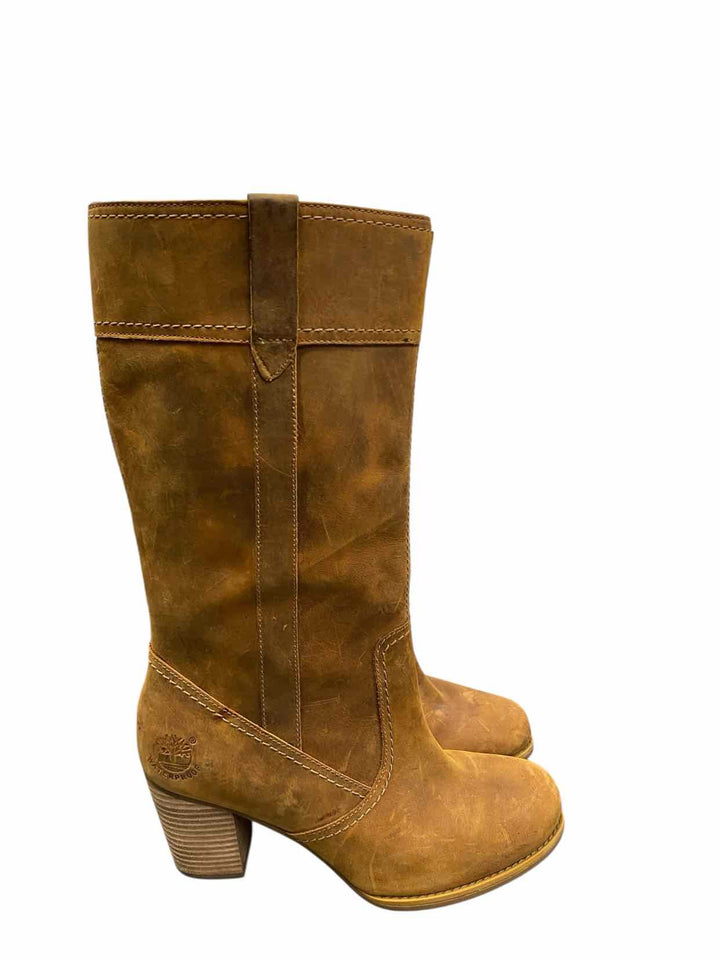 Timberland Shoe Size 7.5 Brown Boots(knee)