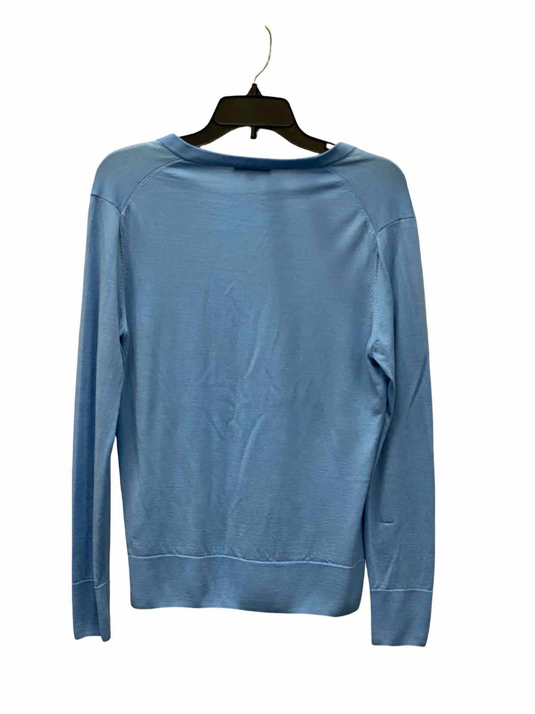 Brooks Brothers Size M Blue 100% Merino Wool Long Sleeve Shirts