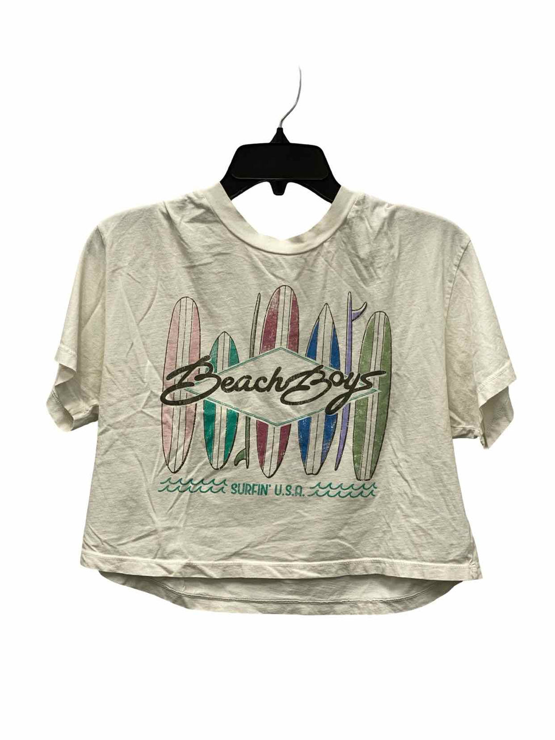 Anthropologie Size S White Beach Cotton Short Sleeve Shirts