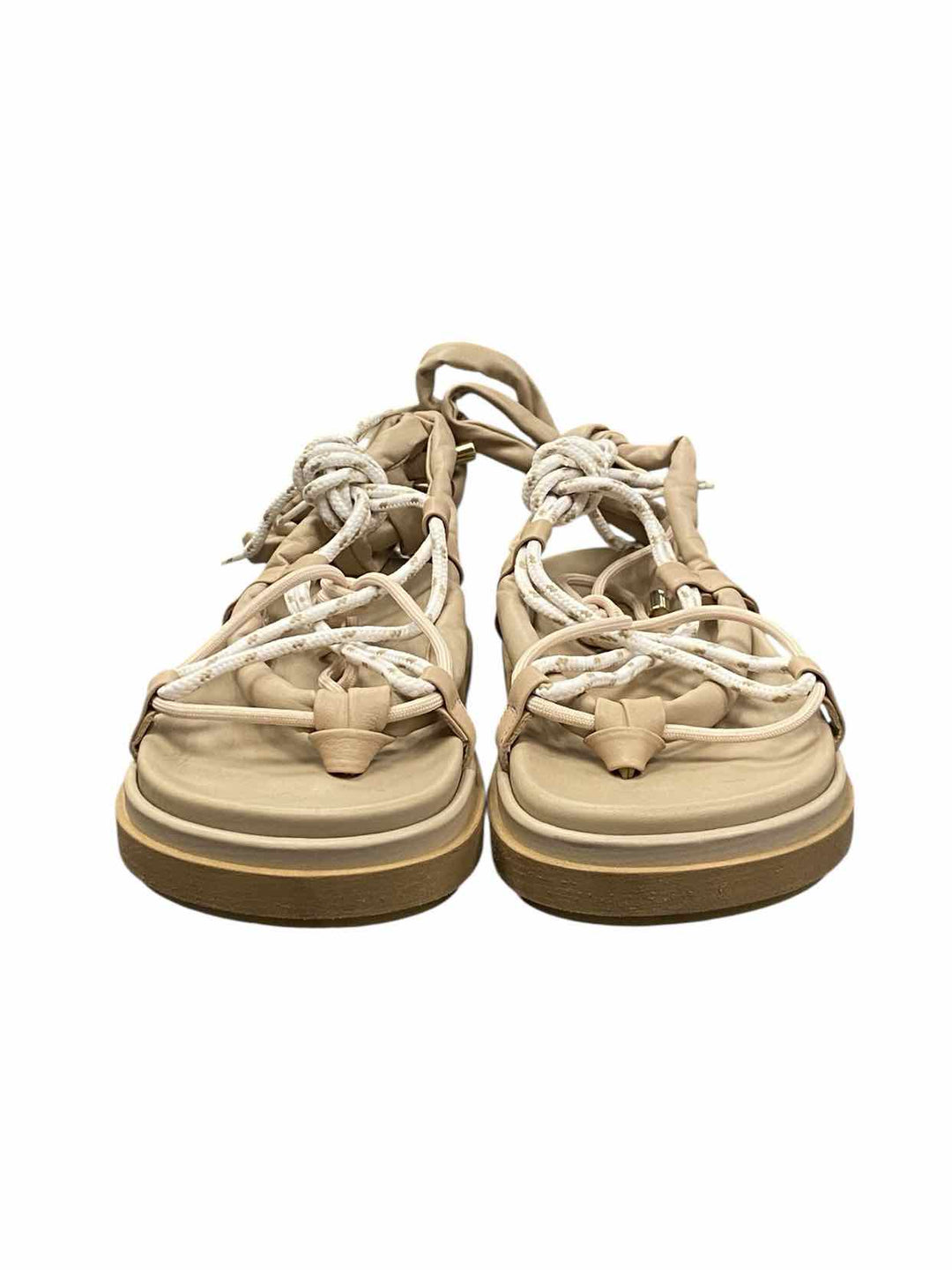 Alohas Shoe Size 39 Tan Leather Sandals