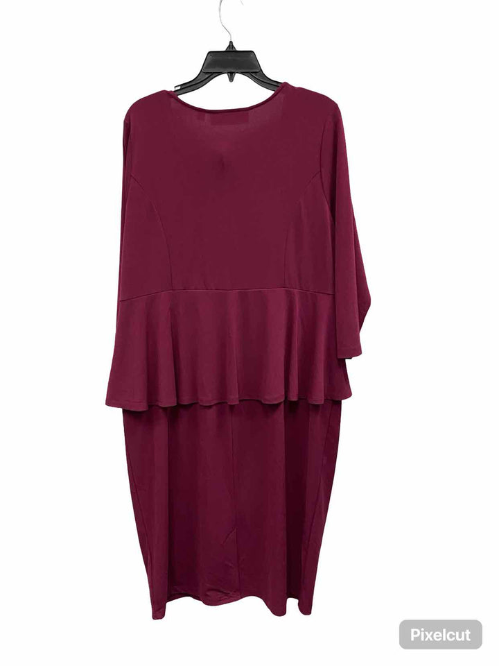 Simonton Says Size L Purple Dress