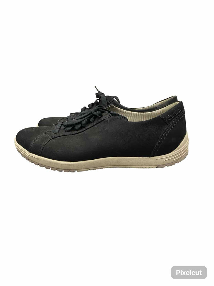 Dansko Shoe Size 42 Black Leather Leela Sneakers