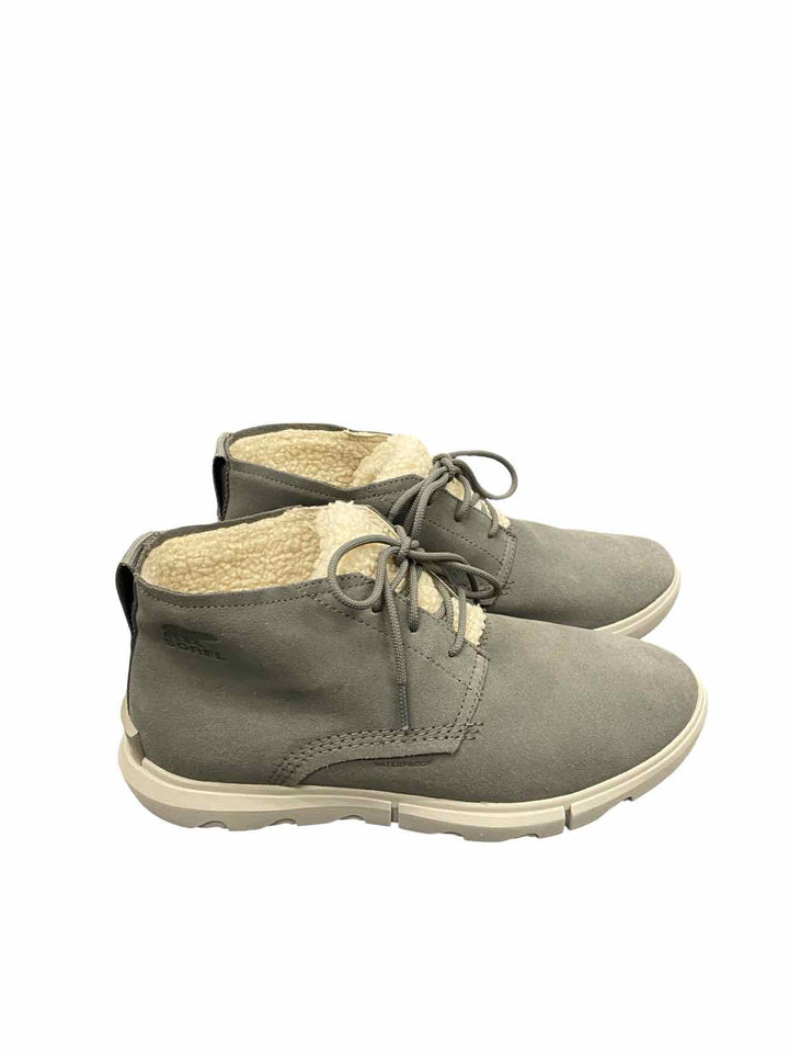 Sorel Shoe Size 10 Grey Kinetic Breakthru Caribou Boots(Ankle)