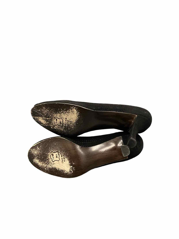 Stuart Weitzman Shoe Size 6 Black Suede Heels