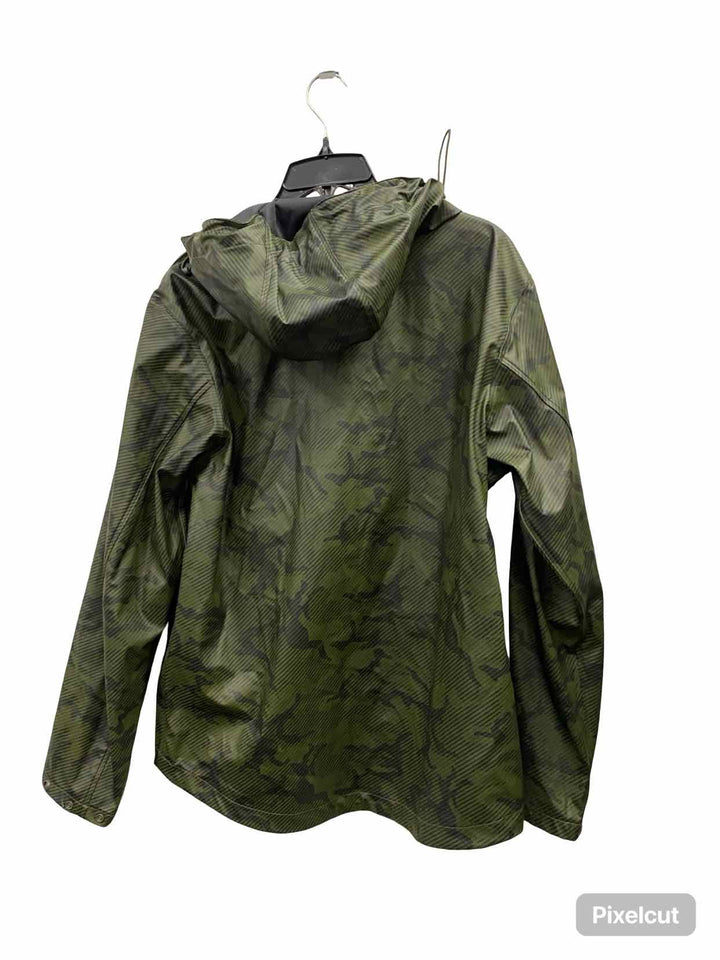 Helly Hansen Size S Forest Green camo print Jacket (Outdoor)
