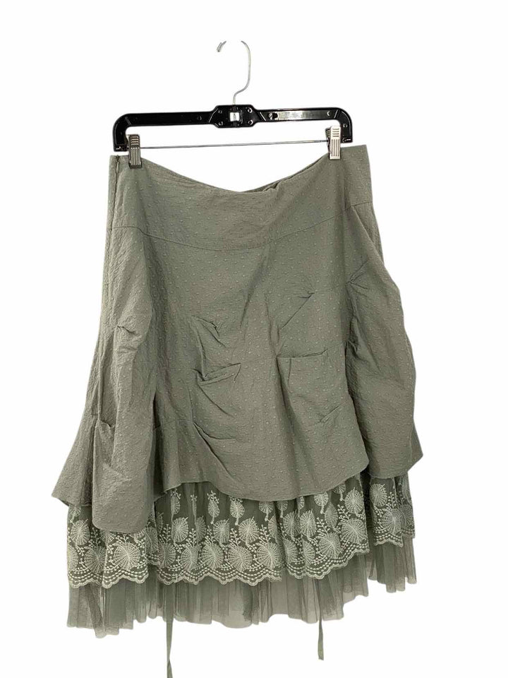 Bohemia Size XL Green Skirt