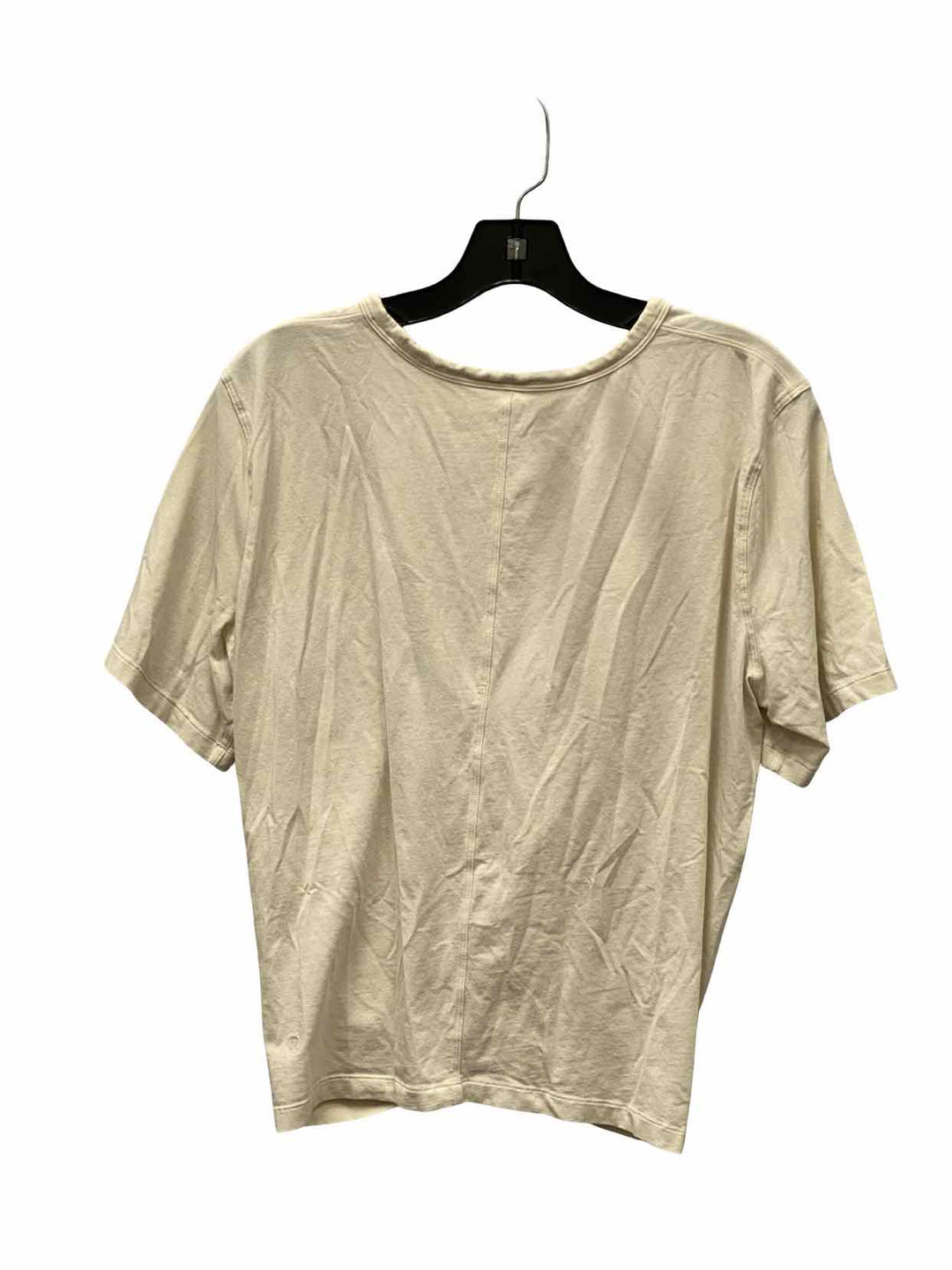 Lululemon Size 10 Cream Short Sleeve Shirts