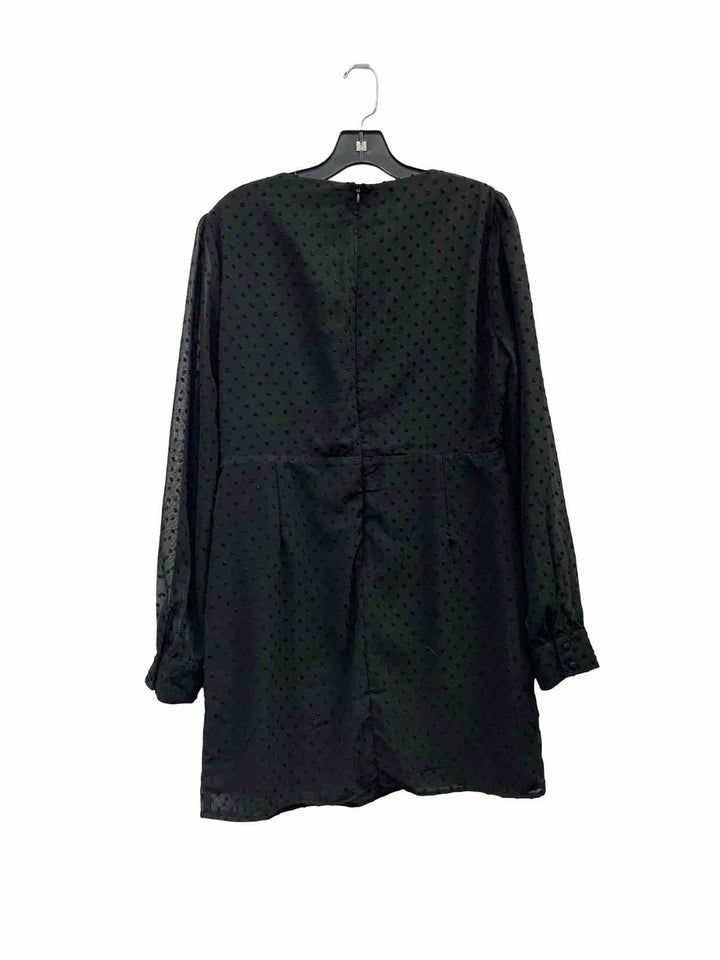 Lulus Size L Black Dress