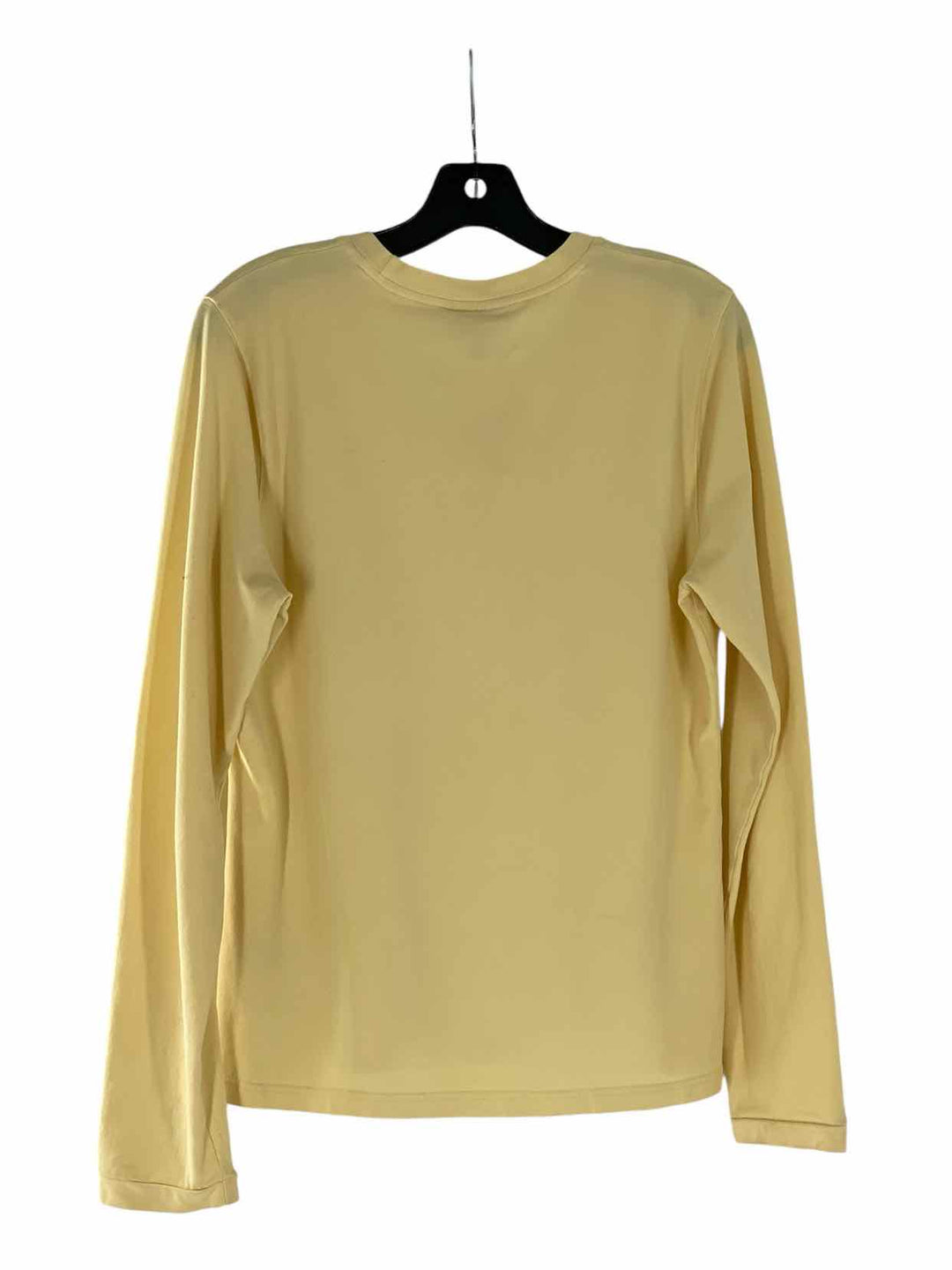 faconnable Size M Yellow Long Sleeve Shirts