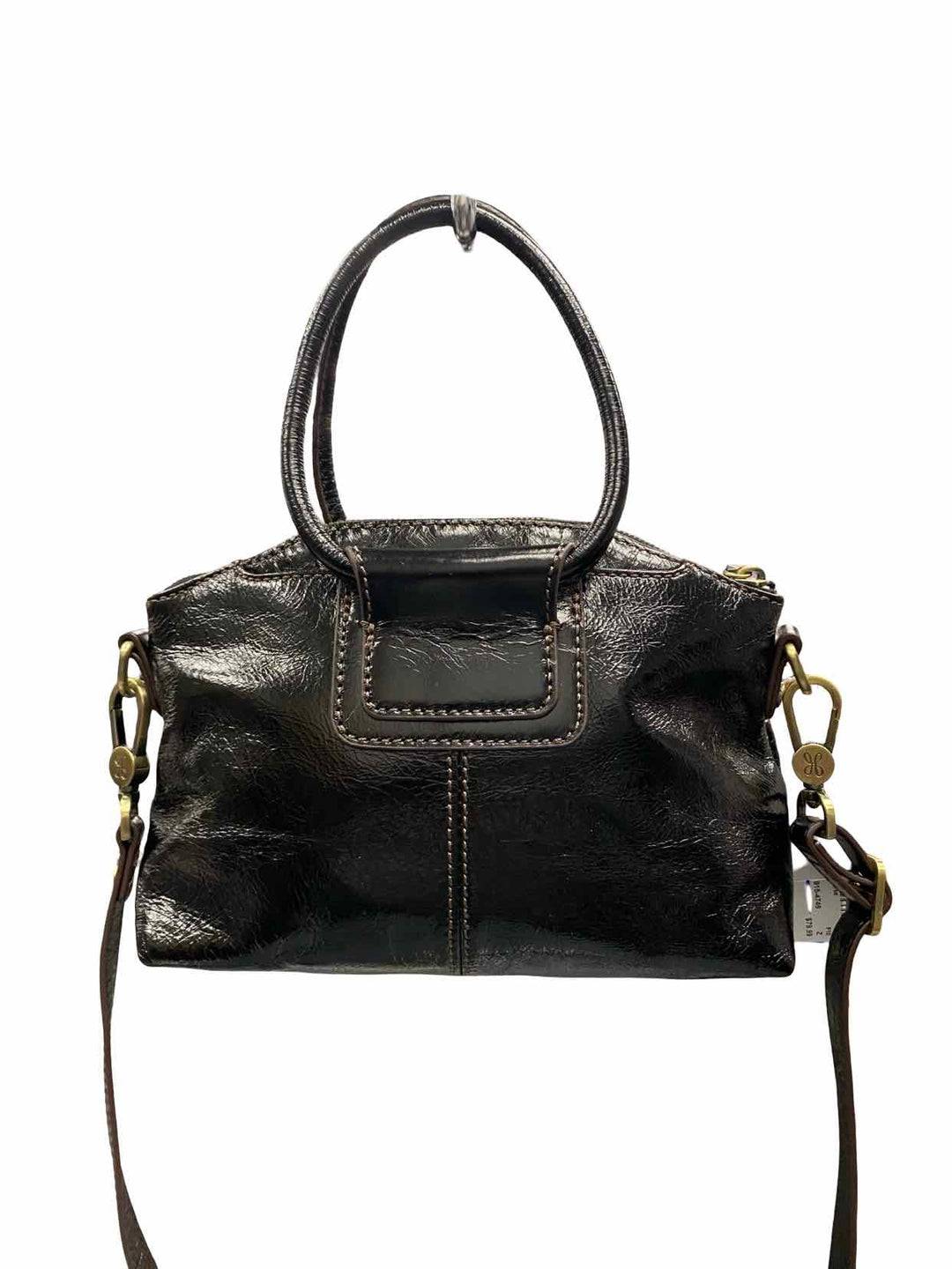 Hobo Black Sheila Top Zip Crossbody Purse