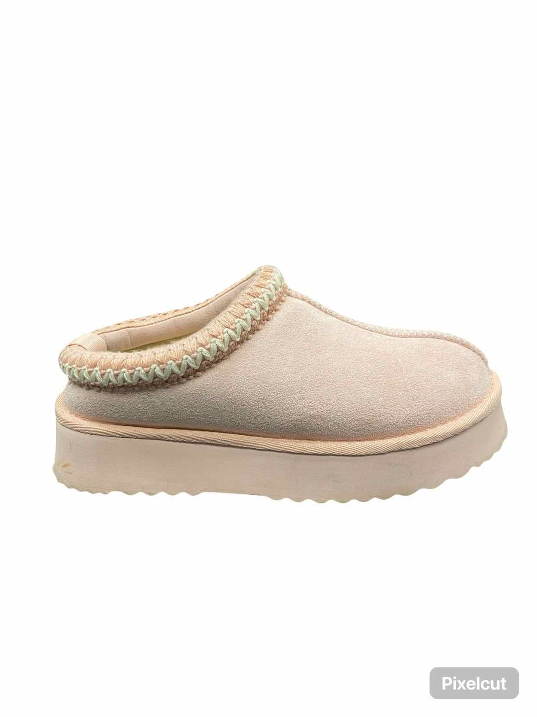 Altar'd State Shoe Size 7 Pink Platform Cloud Slippers