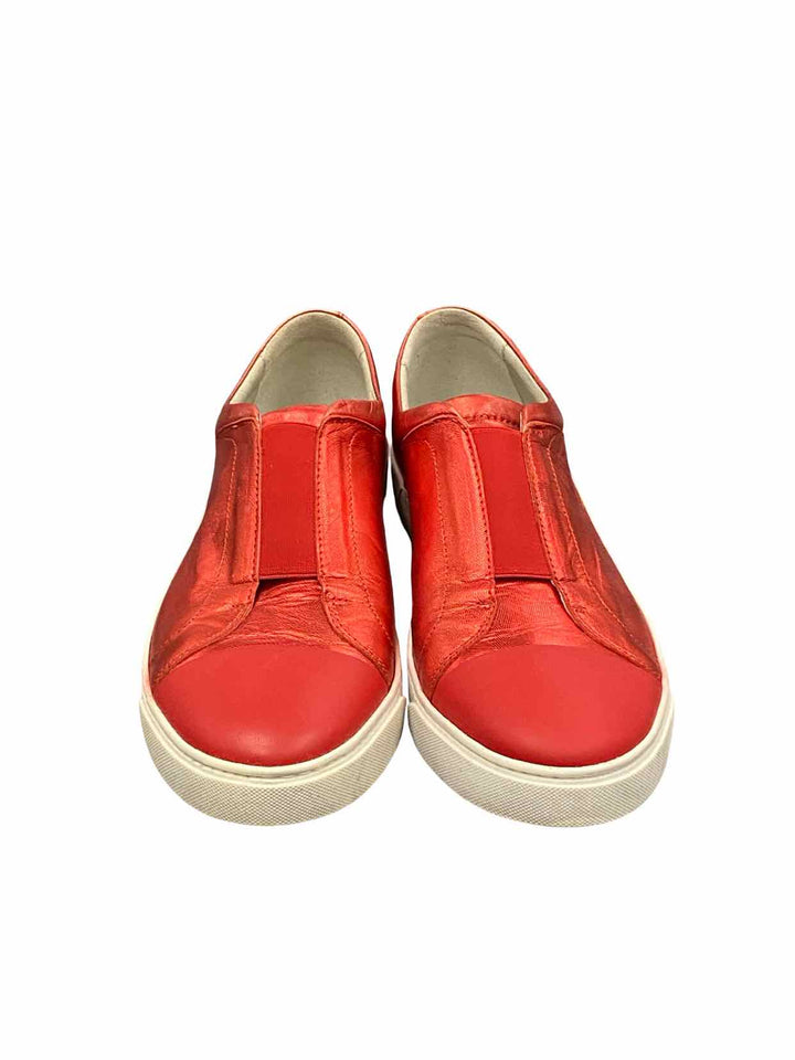 CLOUD Shoe Size 38 Red Leather Elana Sneakers