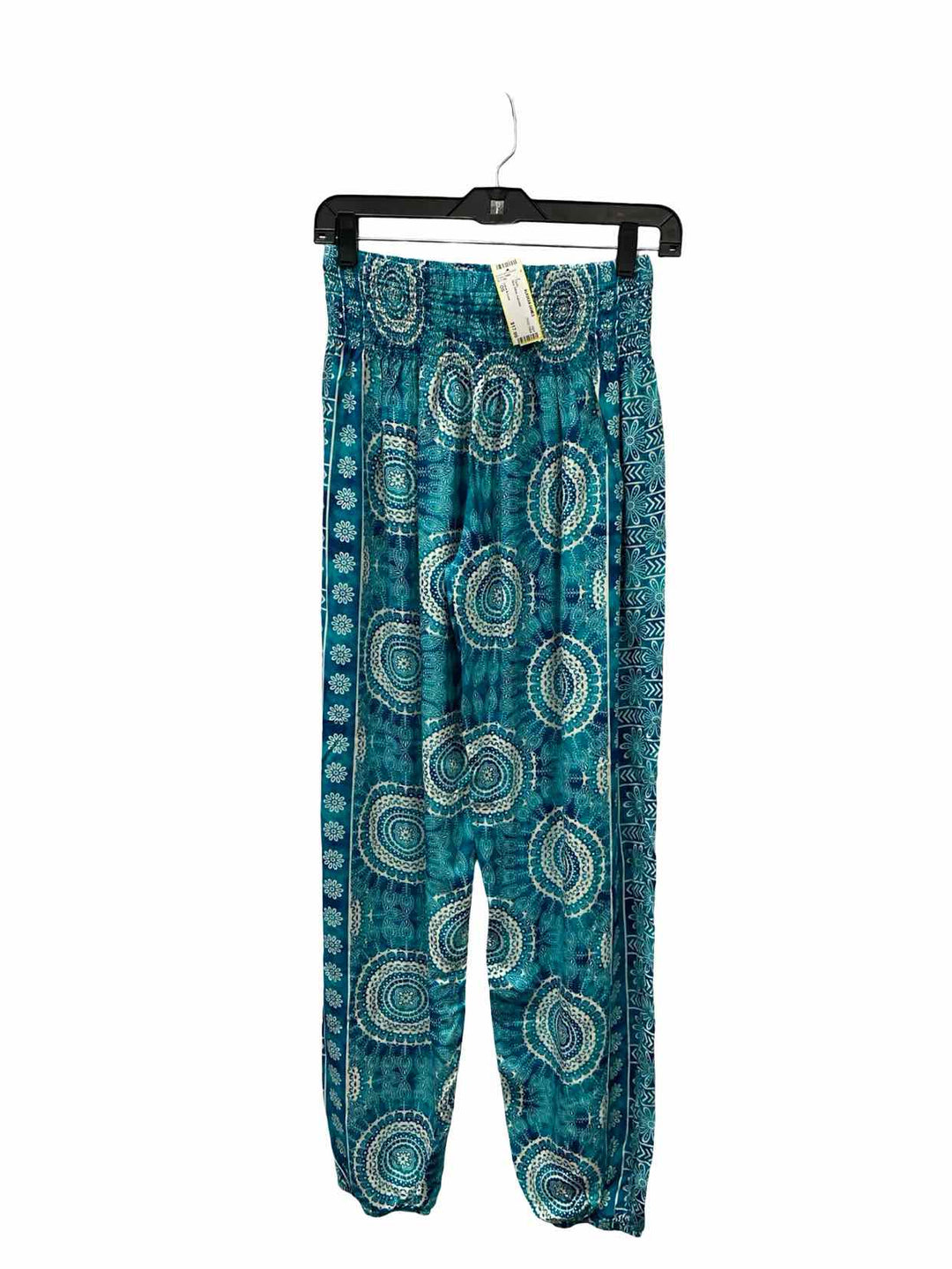Lotus & Luna Size OS Blue White mandala Pants