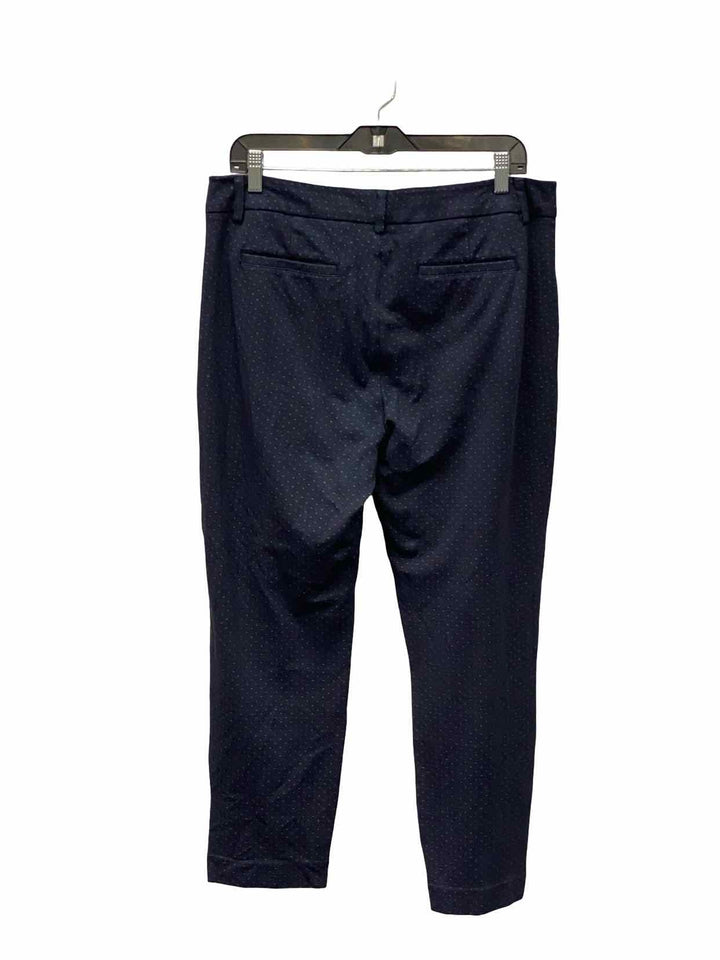 Cabi Size 12 Navy White Pants