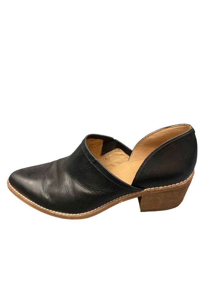 Madewell Shoe Size 9.5 Black Brown Leather The Brady Lowcut Boots(Ankle)