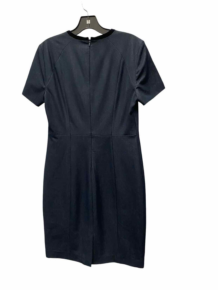 Tahari Size 6 Blue Dress