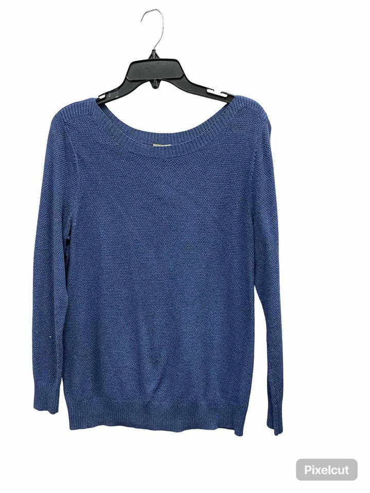 LL Bean Size L Blue Sweater