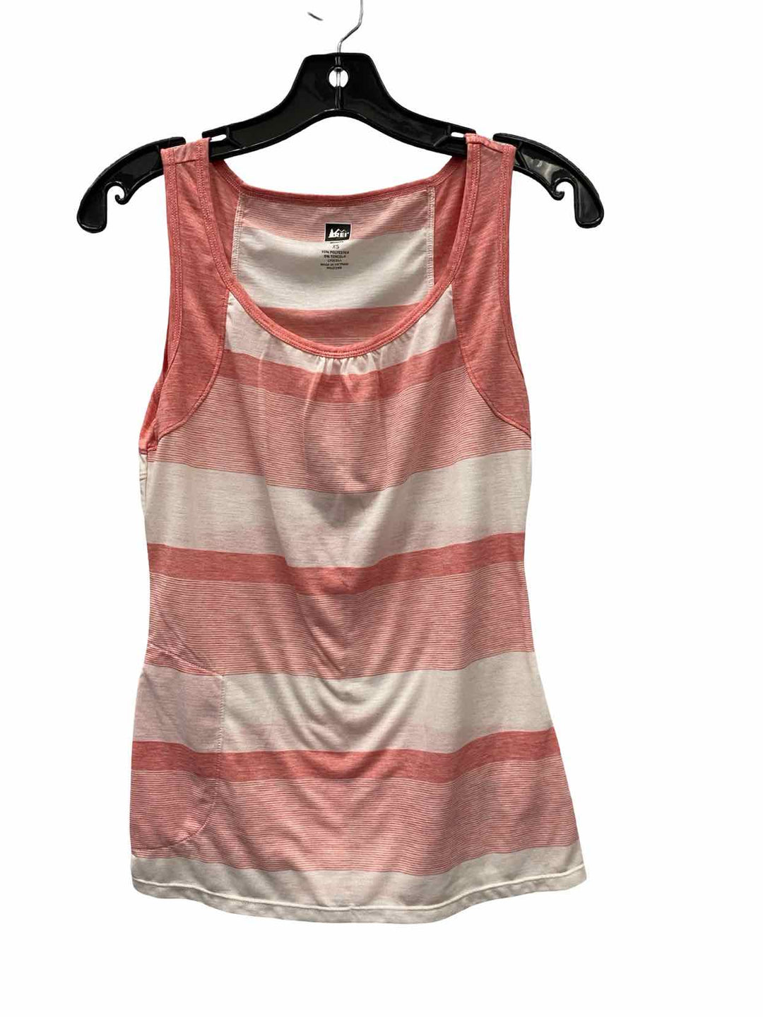 REI Size XS Pink White Athletic Tank Top