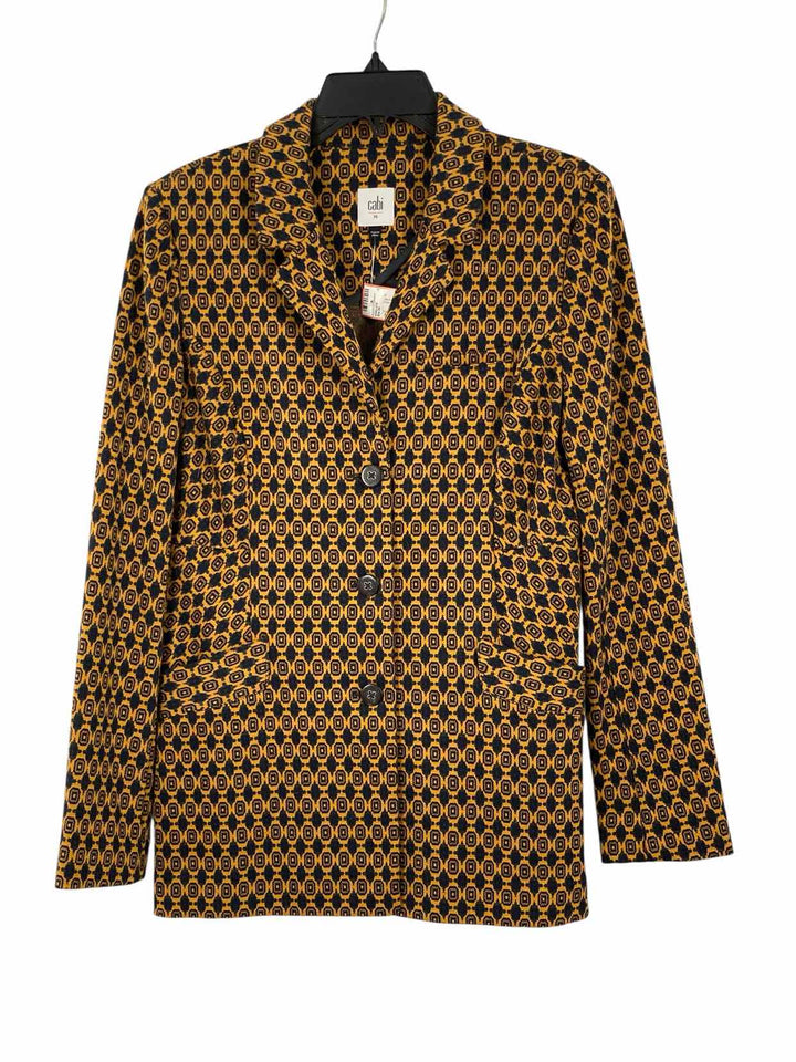 Cabi Size M Yellow Blue Jacket