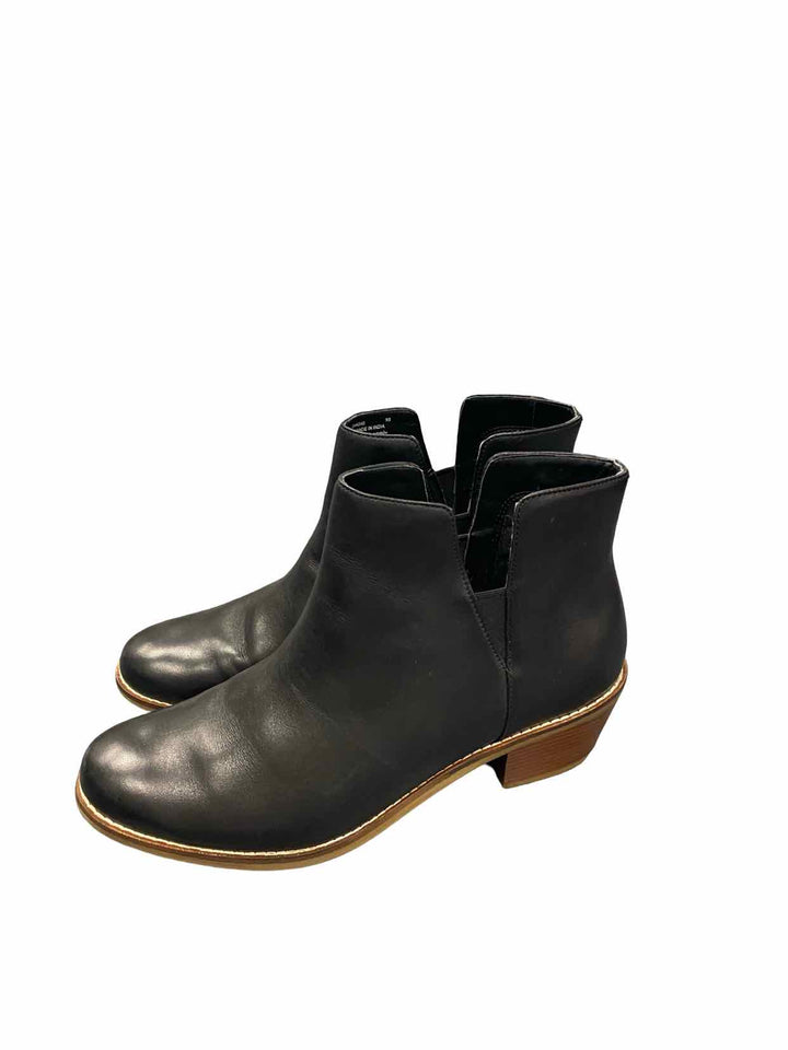 Cole Haan Shoe Size 9 Black Leather Abbot Ankle Booties Boots(Ankle)