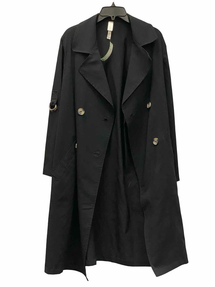 Marla Wynne Size M Black Coat(Long)