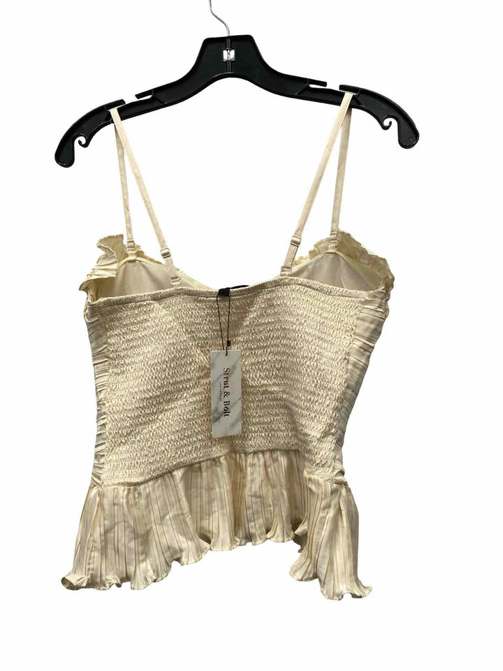 Strut & Bolt Size M Cream Tank Top