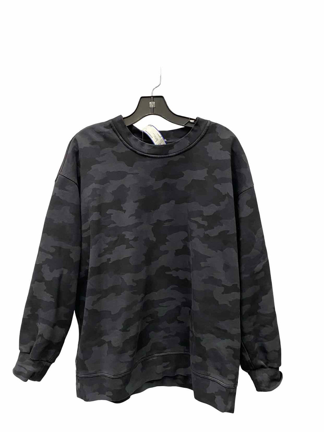 Lululemon Size 8 Black camo print Sweatshirt
