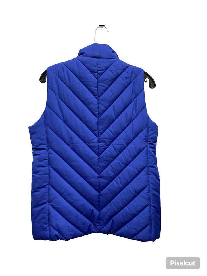 Lands End Size S Blue Insulated Vest (Outdoor)