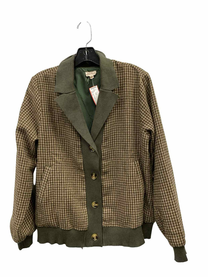 Hem & Thread Size S Green Jacket