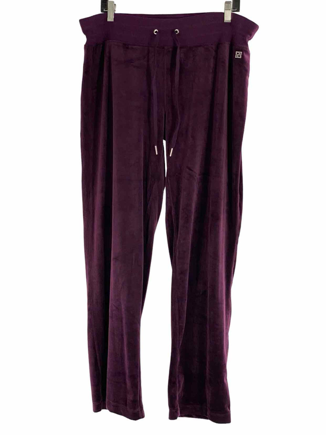 Calvin Klein Size XL Purple Velour Pants