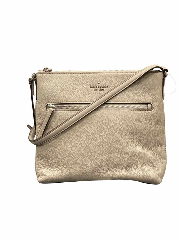 KATE SPADE Grey Jackson Top Zip Crossbody Purse