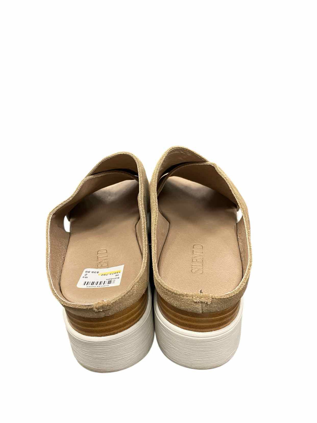 Silent D Shoe Size 38 Beige Suede Racket Sandal Sandals