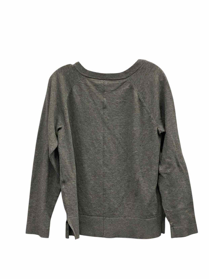 Bobeau Size L Gray Sweater