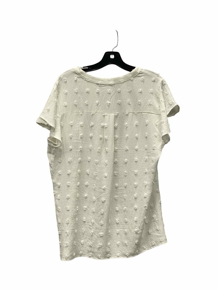 Merokeety Size L White Long Sleeve Shirts