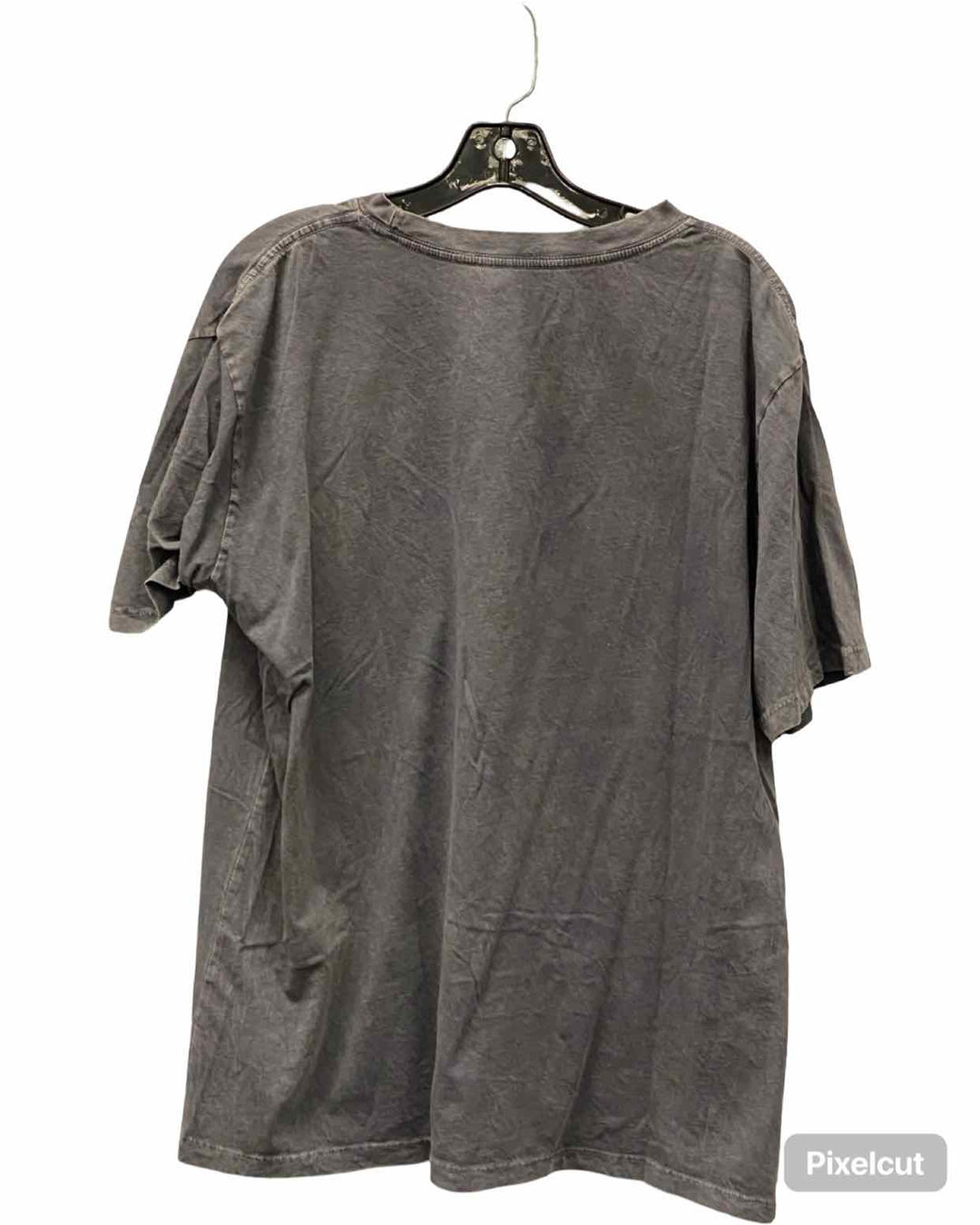 HRT & LUV Size M Grey Print 100% cotton T-shirt