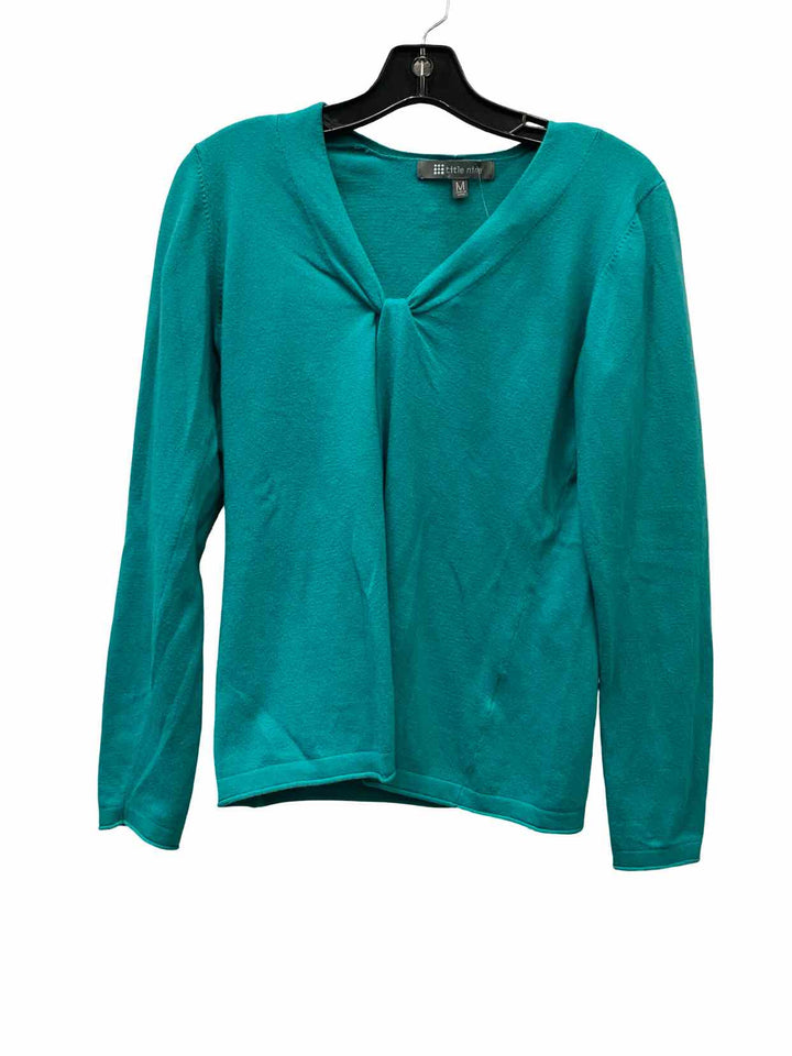 Title Nine Size M Teal Sweater