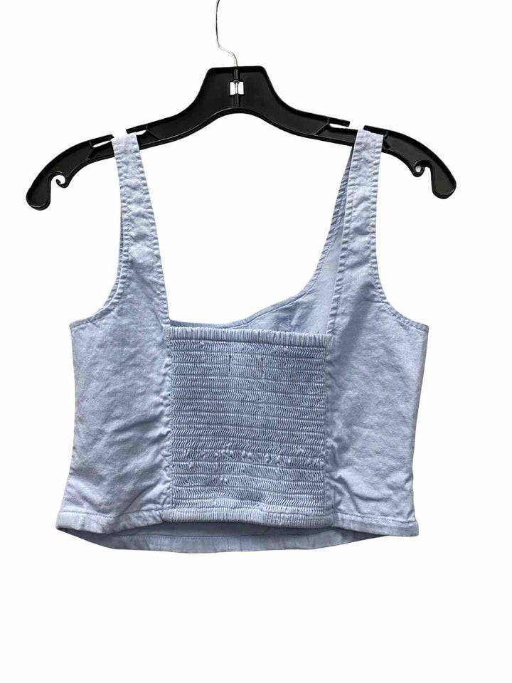 Banana Republic Size 4 Baby Blue Tank Top